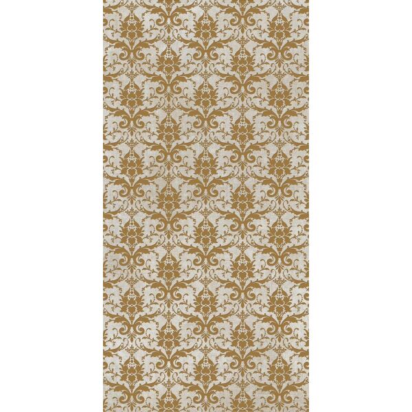 Tesori Decoro Broccato Bianco 240 x 120 cm