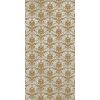 Tesori Decoro Broccato Bianco 240 x 120 cm