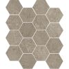 Hexagon matt Leccese 33,5 x 28,5 cm